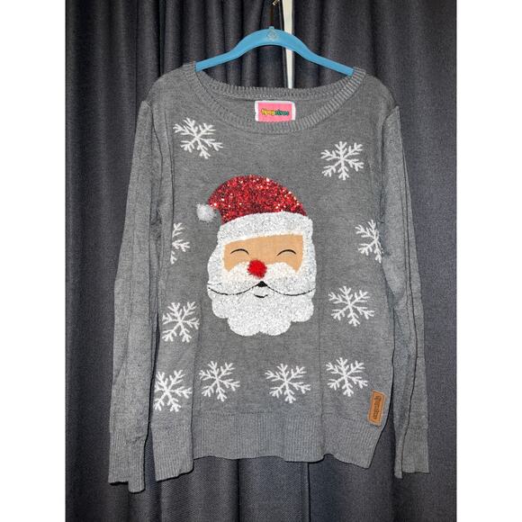 Ugly Christmas Sweater Sweaters - Ugly Christmas Sweater Xmas Size Large Tispy Elves